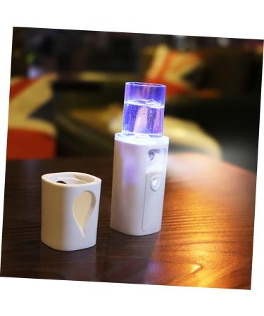 Healeved 2pcs Cool Mist Sprayer Nano Mist Sprayer Handheld Facial Sprayer Mini Face Humidifier White - Buy Online on SooperMarket.com