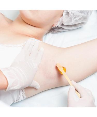 100 Pieces Wood Wax Sticks for Eyebrow & Body Hair Removal - Smooth Skin Solution for Salons - Buy Online on SooperMarket.com