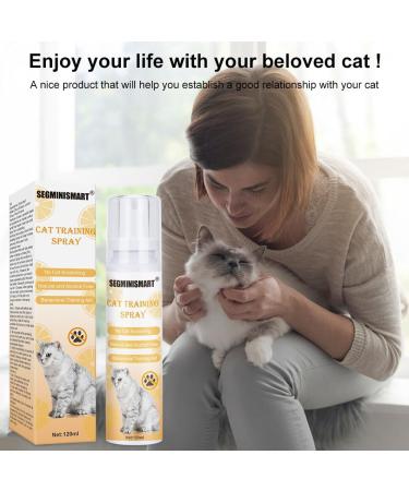 Segminismart Cat Defense Spray - Scratch-Resistant Anti-Scratch Protection for Cats & Dogs Furniture Guard 120ml - Buy Online on SooperMarket.com