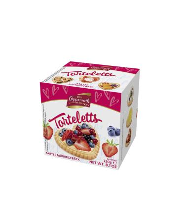 Coppenrath Torteletts tender shortcrust pastry heart (1 x 230 g) 8 g (1 pack)