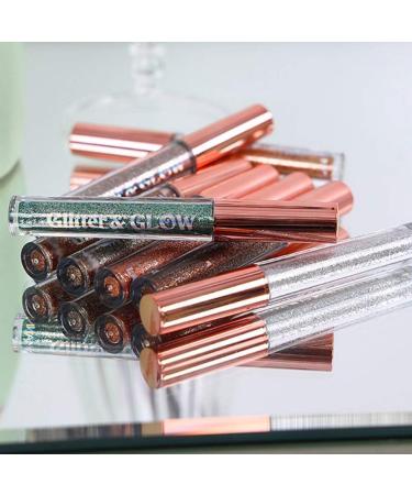 Liquid Glitter Eyeshadow Set Reddhoon 10 Colors Long Lasting Waterproof Shimmer Glitter Eyeshadow Quick Drying Naked Smokey Eye Looks Sparkling Eye Shadow Makeup Kits - Buy Online on SooperMarket.com