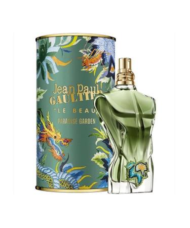 Jean Paul Gaultier Le Beau Paradise Garden Eau de Parfum Spray for Men 2.5 Ounce 2.5 Fl Oz (Pack of 1)