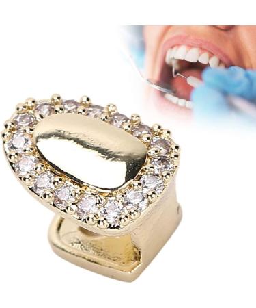 Teeth Grillz For Men Women Iced Grillz Teeth Grillz Bling Grillz Teeth Decoration Single Tooth Bling Teeth Accessories Decoration For Halloween Party Hip Hop Grillz Teeth (#1) - Buy Online on SooperMarket.com