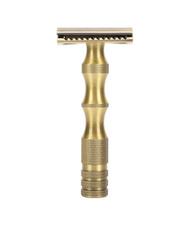 Double Edge Manual Safety Razor for Men Beard Trimming Tool Portable Manual Shaver for Travel at Home