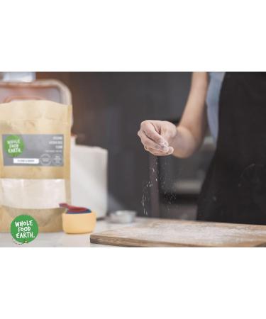 Wholefood Earth Organic Brown Rice Flour 2kg | Stone Ground | GMO Free | Certified Organic - Buy Online on SooperMarket.com