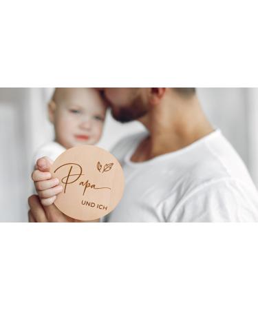 Prinzental Milestone Cards for Baby | 40 Wooden Milestones | Premium Quality with Easel Blank Card Fabric Bag & Gift Box - Buy Online on SooperMarket.com