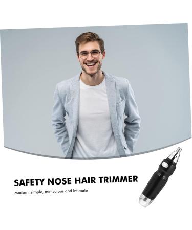 NOLITOY Nose Hair Trimmer - Manscape Trimmer for Men | Facial & Ear Hair Removal | Washable Plastic Epilator - Buy Online on SooperMarket.com