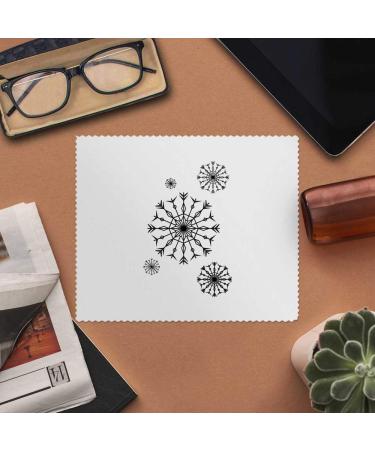 Buy LC00024257 Microfiber Cleaning Cloths for Glasses - Falling Snowflakes - Pack of 2 | Perfect for Smudge-Free Lens Care - Buy Online on SooperMarket.com