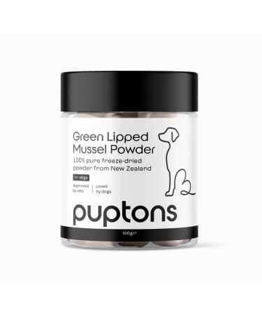 Total Pets 100% Pure Green Lipped Mussel Powder for Dogs 100g (166 servings) | Puptons