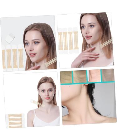 NOLITOY 4pcs Neck Lift Stickers Lifting Belt Invisible Face Tape - Neck Tape -aging Applique - Buy Online on SooperMarket.com