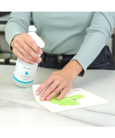 MightyNest Eco-Friendly 9 Piece Home Cleaning Set | Sustainable All-Purpose Cleaner Swedish Dish Cloths Dish Soap Bar & More - Buy Online on SooperMarket.com