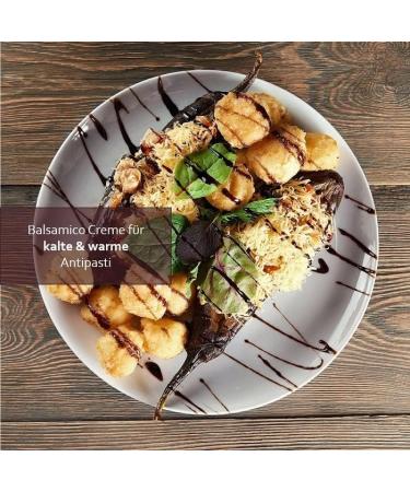 Delicious Balsamic Cream with Orange Lemon - 1 x 250 ml Crema Gluten Free from Greece Perfect for Fish Seafood or Salad - Buy Online on SooperMarket.com