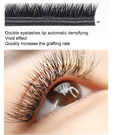 0.05mm V-Shaped Dense False Eyelashes Long Soft Fake Eyelashes Fluffy Wispy Natural Thick Dramatic Look Lashes Eyelashes Extension Grafting False Lashes(10mm) - Buy Online on SooperMarket.com