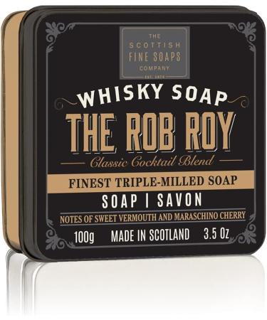 Scottish Soap Soap In A Tin The Rob Roy - Buy Online on SooperMarket.com