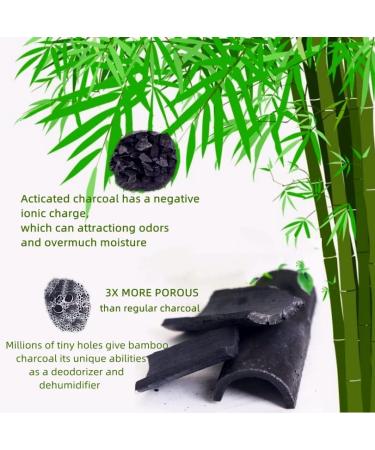 6-Pack Nature Fresh Air Cleaner Bags - Bamboo Charcoal Smell Eliminator for Home, Pets, Vehicle, Wardrobe & Bathroom - Buy Online on SooperMarket.com