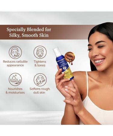 4D Coffee Slimming Body Gel - Anti-Cellulite & Skin Toning for Stomach Hips Thighs - 100ml | International Shipping - Buy Online on SooperMarket.com