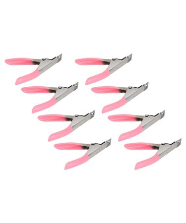 Nail Clippers 8 Pieces Nail Clippers High Hardness Stainless Steel for Manicure