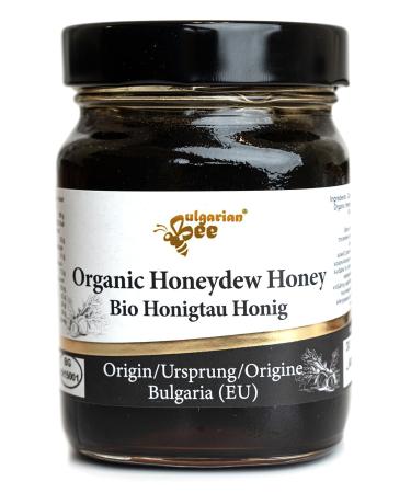 450 g Organic Raw Black Forest Bee Honey Oak Forest Honeydew from Aphids