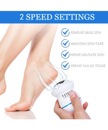 Electric callus remover callus remover foot care device pedicure set foot care callus remover callus remover foot care device with 6 attachments - Buy Online on SooperMarket.com