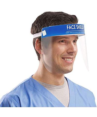 YUN JIN Face Shield Anti-Fog Medical Protect Eyes and Face with Protective Clear Film Elastic Band and Comfort Sponge (5)