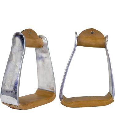 Tahoe Tack Angled Knee Relief Heavyweight Western Stirrups for Adults - Buy Online on SooperMarket.com