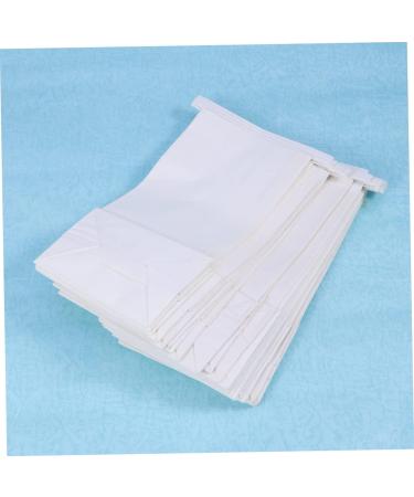 30 Pack Disposable Vomit Bags for Car Travel - Paper Barf Bags for Garbage, Urinal, Sports - White Trash Bags - Buy Online on SooperMarket.com