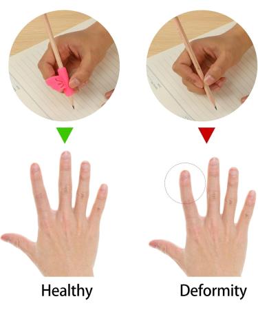 Giantree Writing Aid for Abbey Children - 12 Ergonomic Pencil Holders for Posture Correction & Writing Help - Buy Online on SooperMarket.com