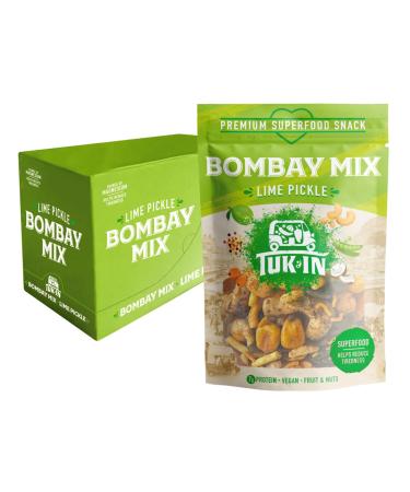 Lime Pickle Superfood Bombay Mix Case of 9 Units | Vegan Healthy Snack | Source of Magnesium