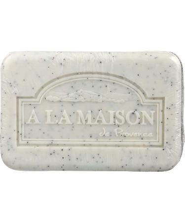 A La Maison Coconut Charcoal Soap 8.8 oz | All-Natural Triple Milled | Moisturizing Face & Body Bar for Men & Women - Buy Online on SooperMarket.com