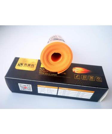 GM & BW Stone Sling Rubber Flat - Normal & Anti-Cold 0.4-0.8mm Thickness Ideal for Professional Hunting & Competitions - SMK Orange 0.65 - Buy Online on SooperMarket.com