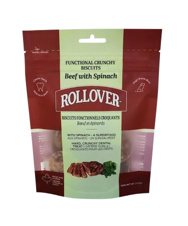 Rollover Functional Crunchy Biscuits - Beef with Spinach 250g