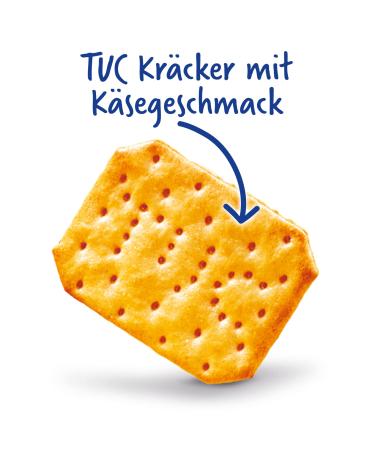 TUC Cheese Biscuits 24 x 100g | Salted Snack Crackers | Cheese-Flavored Crackers | Large Pack for International Shipping - Buy Online on SooperMarket.com