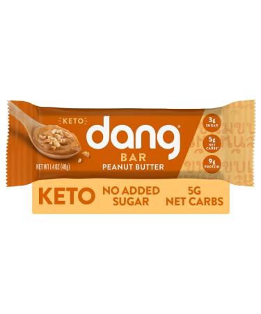 Dang Keto Bar Peanut Butter 12 Bars 1.4 oz (40 g) Each