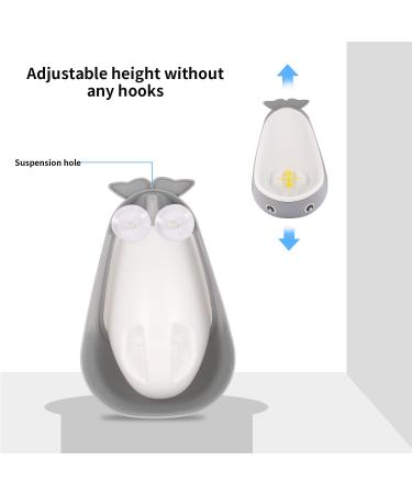 Potty Training Urinal for Boys - Cute Whale Training Urinal/Potty Urinal Pee Trainer Urine(Grey Whale) - Buy Online on SooperMarket.com
