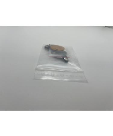 Customizable Dog Brand Pocket with Push Button Engraving | Synthetic Leather | 30mm in Blue Black Red Yellow | Perfect for Tax Brands - Buy Online on SooperMarket.com