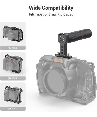 SmallRig Non-Slip Camera Top Handle with Rubber Grip & Shoe Mount - 1446B - Buy Online on SooperMarket.com