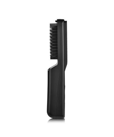 StyleCraft Heat Stroke Beard & Styling Hot Brush Cool Touch Tips Anti-Scold Hair Straightener Black