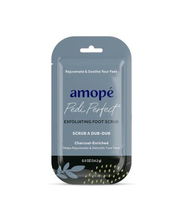 Amop Pampering Kit - Charcoal Tea Tree & Epsom Salt Foot Scrubs Invigorating Soak & Rejuvenator - Luxury Gift Set for Tired Legs & Feet - International Shipping Available - Buy Online on SooperMarket.com