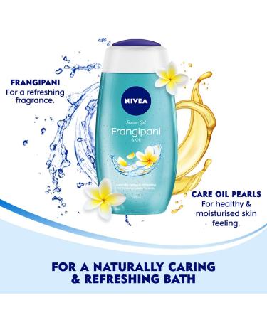 Nivea Frangipani & Oil Shower Gel (250ml) - Hydrating Body Wash by Nivea - Buy Online on SooperMarket.com