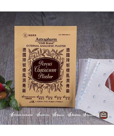 Astrapharm Chilli Brand Porous Capsicum Plaster 24 patches. - Buy Online on SooperMarket.com