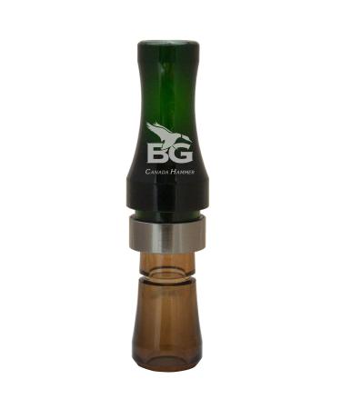 Buck Gardner Calls Perf Poly Canada Hammer 2 Goose Call Mallard Green/Smoke