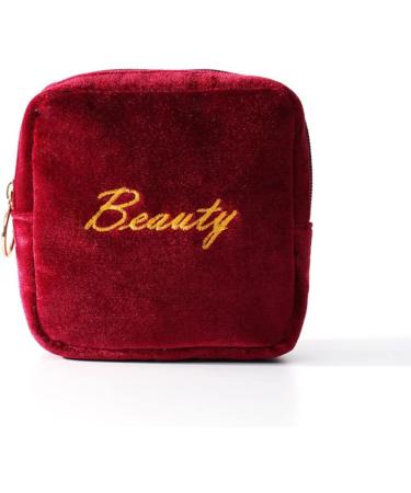 2ST Mini Clear Makeup Bag | Transparent Cosmetic Organizer for Women | Travel Storage Box 13x13x4cm (2pcs) - Buy Online on SooperMarket.com