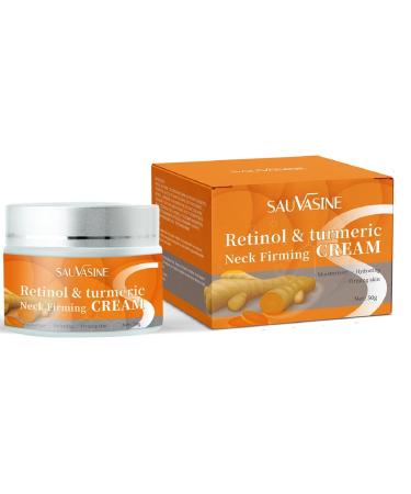 Turmeric Neck Firming Cream Neck Tightening Cream Face Firming Cream All Natural Turmeric Skin Brightening Lotion For Tightening & Lift Skin Fine lines Loose & Sagging Skin On Face Neck