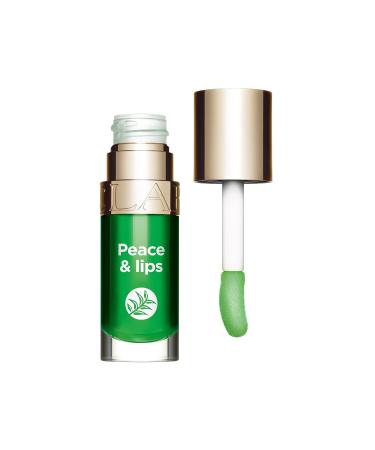 Clarins Limited Edition Lip Comfort Oil | Hydrates Nourishes and Protects Lips | Sheer High Shine Finish | 93% Natural Ingredients With Skincare Benefits | Blend of 3 Nourishing Plant Oils | 0.2 Oz 13 - Green Peace - Buy Online on SooperMarket.com