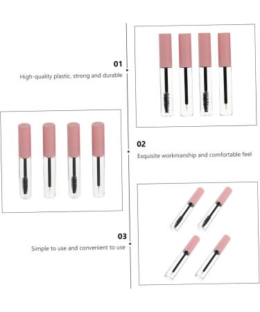 Gogogmee 4pcs Eyeliner Stick Clear Lipglosses Bottle Empty Mascara Wand The Pet - Buy Online on SooperMarket.com