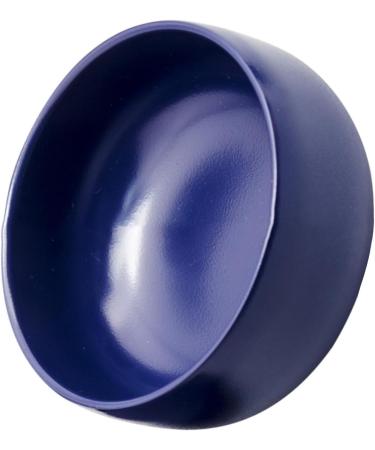 Beard Soap Cream Bowl Stainless Steel Shaving Soap Bowl with Lid Washable Multi Functional Trimming Foaming Soap Bowl Blue for Men Easy to Lather Wet Shave - Buy Online on SooperMarket.com