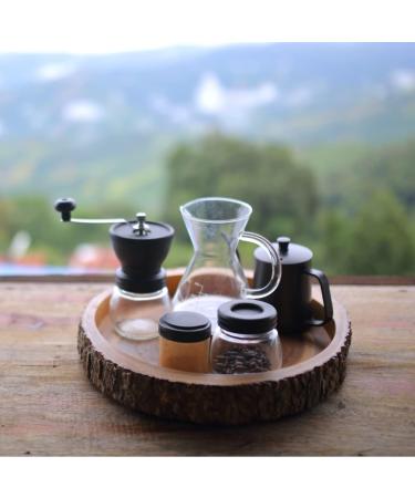 Coffee Bean Grinder - Japanese Style Hand Coffee Grinder Set - by Mixpresso Coffee - Buy Online on SooperMarket.com