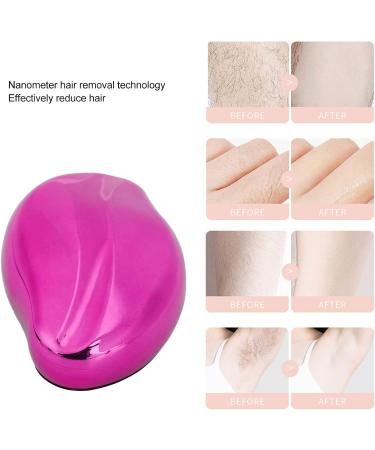 Professional Ergonomic Reusable Portable Exfoliating Hair Epilator Hair Eraser For Arms Legs For Men Women (Red) - Buy Online on SooperMarket.com