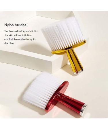 Dawafit Hair Brush Neck Duster Hairdressing Hair Cutting Cleaning Brush for Barber Hairdressing -Gold - Buy Online on SooperMarket.com