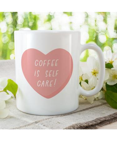 Make It Love It Sell It - Coffee is Self Care - Caffeine Lover Gift Mug Ceramic 11fl oz - Buy Online on SooperMarket.com